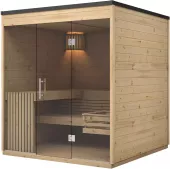 Venkovní prosklená sauna Megiw