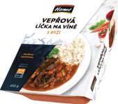 Vepřová líčka s rýží Hamé