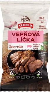 Vepřová líčka Sous vide Krahulík