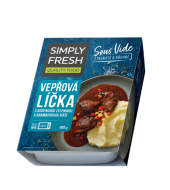 Vepřová líčka sous vide Simply Fresh