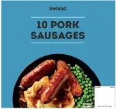 Vepřové klobásky mražené Iceland