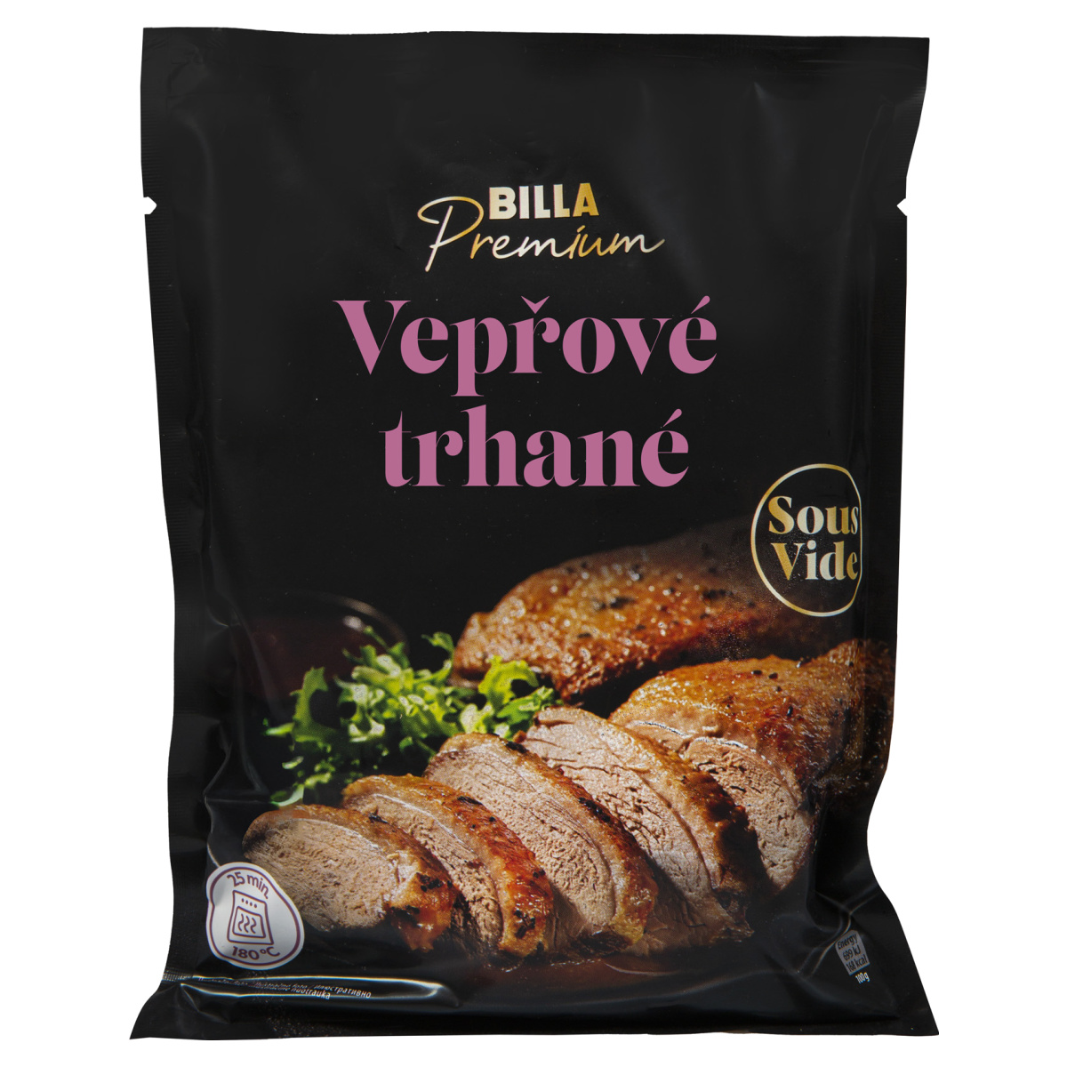 Vepřové trhané maso Sous vide Billa Premium levně | Kupi.cz