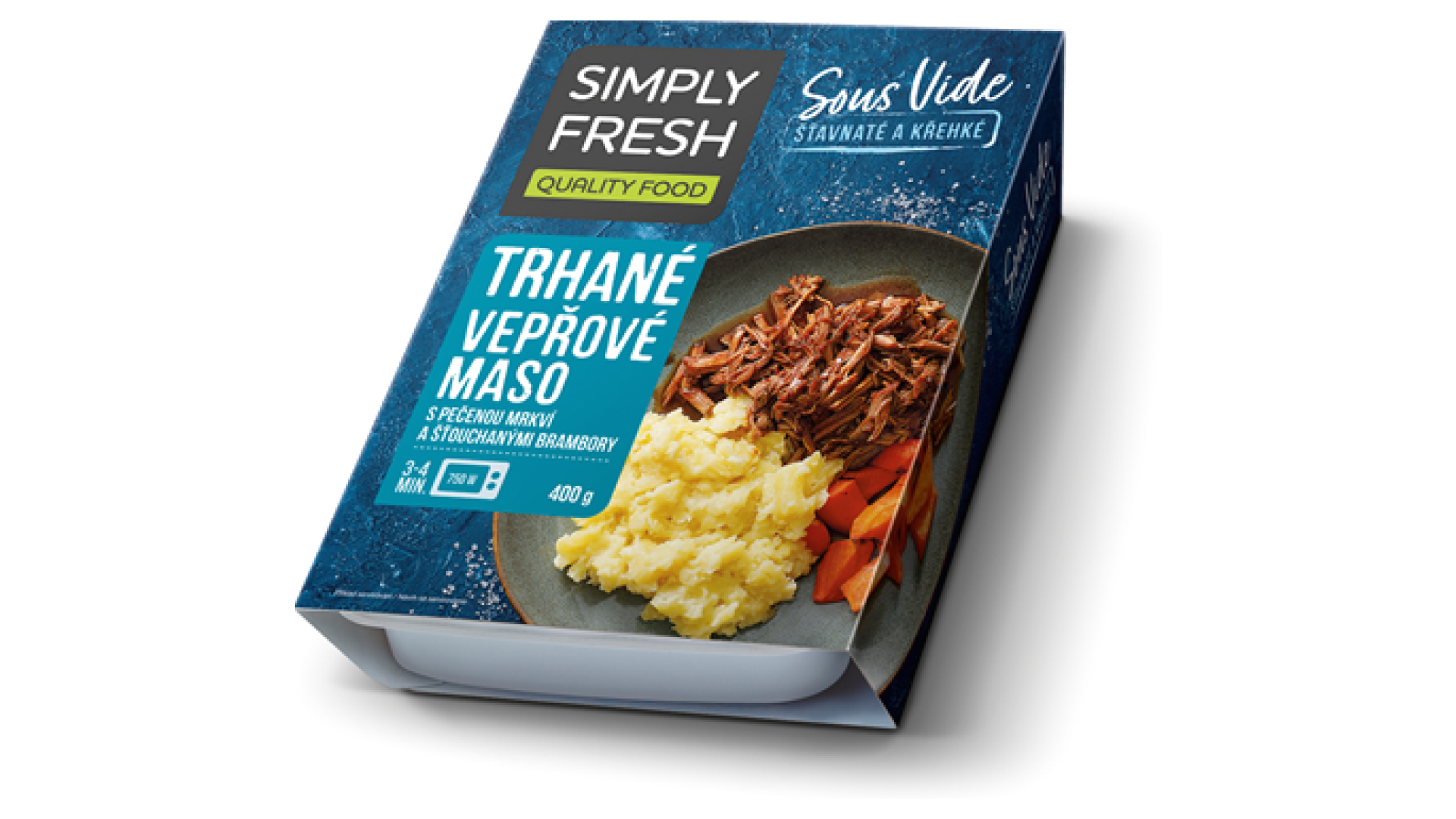 Vepřové trhané maso sous vide Simply Fresh v akci levně | Kupi.cz