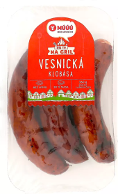 Vesnická klobása Maso Uzeniny Písek