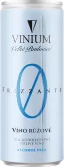 Vína bez alkoholu Frizzante Vinium Velké Pavlovice