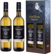 Vína Chardonnay + Rulandské šedé Terroir Vinofol - dárkové balení