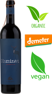 Víno bio Primitivo Ruminat IGT Puglia Lunaria