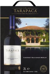 Víno Cabernet Sauvignon - Merlot Cuvée Viňa Tarapaca - bag in box