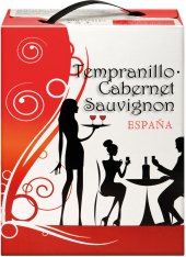 Víno Cabernet Sauvignon - Tempranillo - bag in box