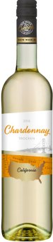 Víno Chardonnay California Overseas