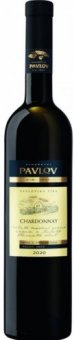 Víno Chardonnay Solitér Vinařství Pavlov - pozdní sběr