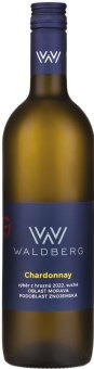 Víno Chardonnay Vinařství Waldberg - výběr z hroznů