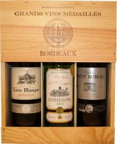 Víno Grands Vins Médaillés de Bordeaux - dárkové balení