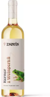 Víno Kerner z Weinperků Znovín Znojmo - pozdní sběr
