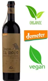 Víno Lunaria BIO Montepulciano d'Abruzzo DOC Coste Di Moro