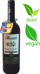 Víno Macatela BIO Garnacha