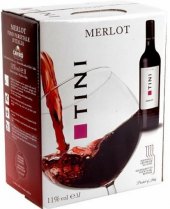 Víno Merlot Tini - bag in box