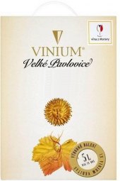 Víno Merlot Vinium Velké Pavlovice - bag in box