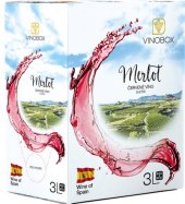 Víno Merlot Vinobox - bag in box
