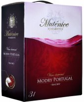 Víno Modrý Portugal Vinařství Mutěnice - bag in box