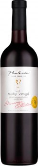 Víno Modrý portugal Vinařství Pavlovín - pozdní sběr