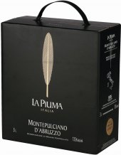 Víno Montepulciano D'Abruzzo La Piuma - bag in box