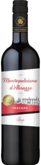 Víno Montepulciano D'abruzzo Wein Genuss