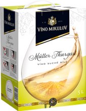 Víno Müller Thurgau Víno Mikulov - bag in box