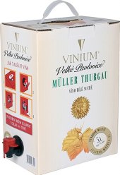 Víno Müller Thurgau Vinium Velké Pavlovice - bag in box