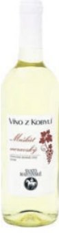 Víno Muškát moravský Víno z Kobylí - svatomartinské
