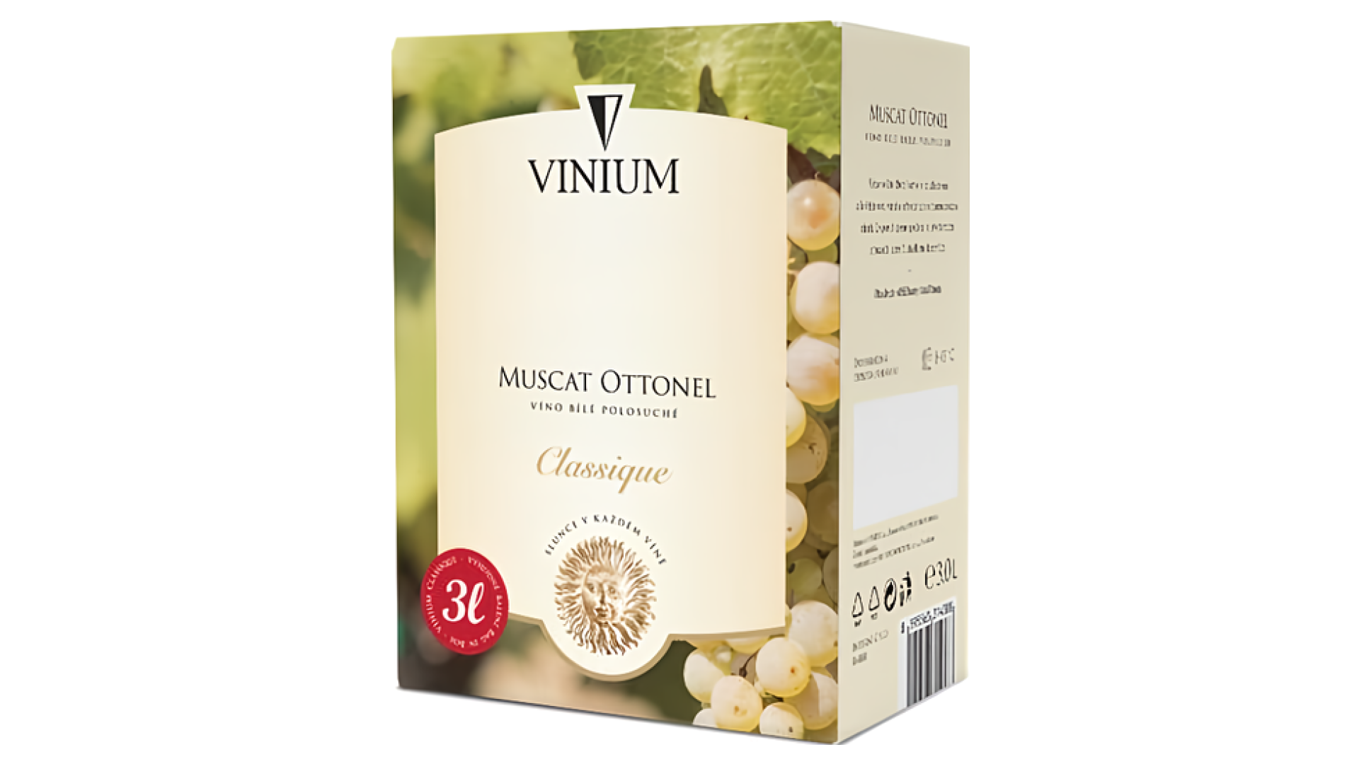 Víno Muškát Ottonel Vinium Velké Pavlovice - bag in box levně | Kupi.cz