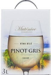 Víno Pinot Gris Vinařství Mutěnice - bag in box