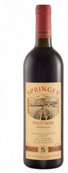 Víno Pinot Noir Vinařství Springer