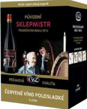Víno Původní Sklepmistr ČVZ - bag in box