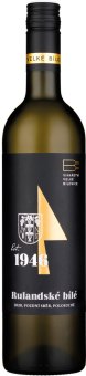 Víno Rulandské bílé 1946 Vinařství Velké Bílovice - pozdní sběr