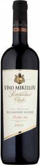 Víno Rulandské modré Sommelier Club Víno Mikulov - pozdní sběr