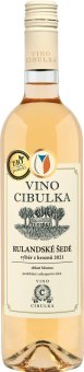 Víno bio Rulandské šedé Víno Cibulka - přívlastkové