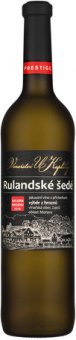 Víno Rulandské šedé Vinařství U Kapličky - výběr z hroznů