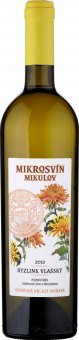 Víno Ryzlink vlašský Mikrosvín Mikulov - pozdní sběr