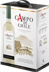 Víno Sauvignon Blanc Campo de Chile - bag in box
