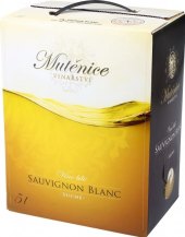 Víno Sauvignon Blanc Vinařství Mutěnice - bag in box