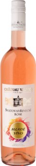 Víno Svatovavřinecké Rosé Chateau Valtice - mladé