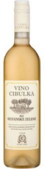 Víno bio Sylvánské zelené Víno Cibulka