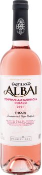 Víno Tempranillo-Garnacha Rosado Rioja Castillo de Albai