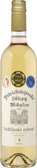 Víno Veltlínské zelené Ditrichštejnské sklepy Mikulov