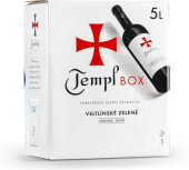 Víno Veltlínské zelené Templářské sklepy Čejkovice - bag in box