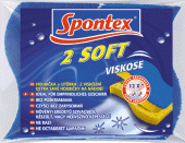Houbička na nádobí viskózní Soft Spontex