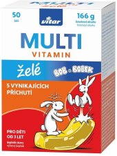 Vitamíny pro děti Multivitamin želé Vitar