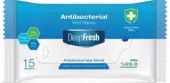 Vlhčené antibakteriální ubrousky Deep Fresh