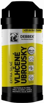 Vlhčené ubrousky Debbex